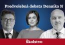 Predvolebná debata Denníka N: Kto zvýši platy učiteľkám a učiteľom a kedy budú škôlky